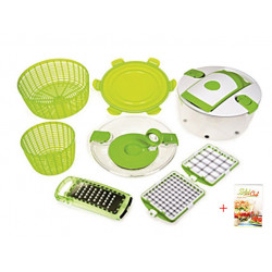 Genius Salat Chef Junior 10tlg.(Farbe Grau)